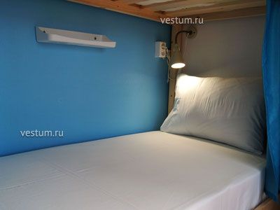 Кровать в общем номере 32 м² в Хостел "Якорь"