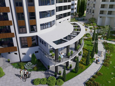 2-комнатные апартаменты 41 м² в АК "Маритель"