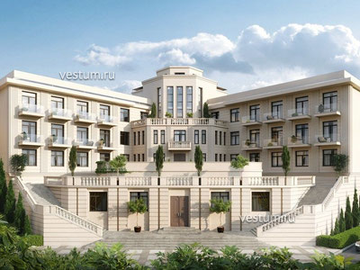 1-комнатные апартаменты 35.7 м² в ЖК Grand Royal Residences