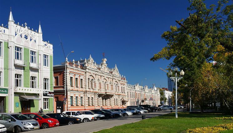 Улица Красная в Краснодаре.