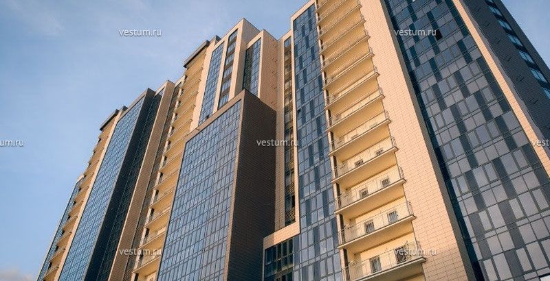 1-комнатная квартира 68 м² в МФК "Новосити", корпус "Панорама" фасад1/4