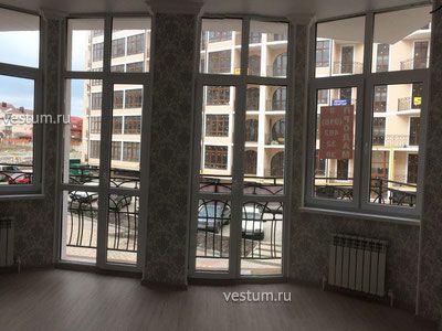 1-комнатная квартира 40.5 м² в ЖК "Черноморский-2", корпус 19