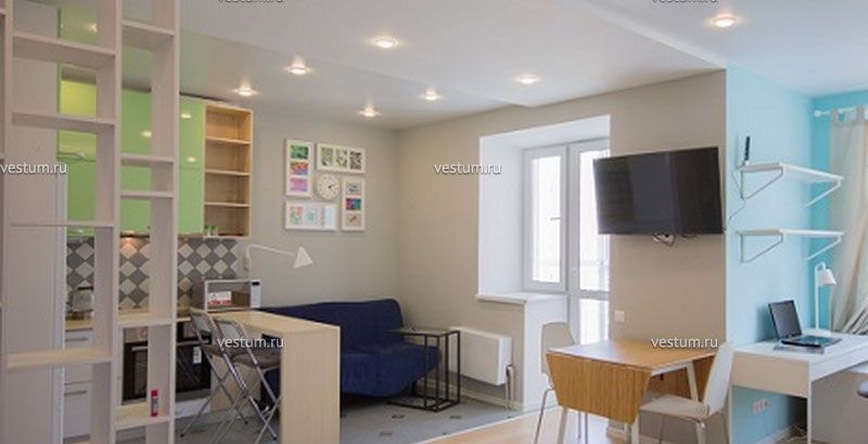 1-комнатная квартира 36.4 м² в ЖК "Босфор", корпус 1 Дизайн проект1/15
