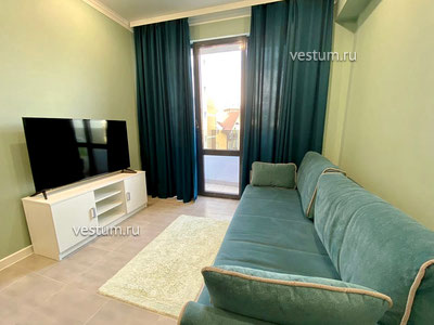 1-комнатные апартаменты 34 м² в ЖК "Крымский"