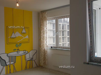 1-комнатная квартира 32 м² в ЖК "Фрукты"