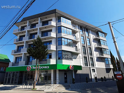 2-комнатные апартаменты 45.4 м² в АК "Море"