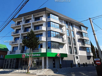 2-комнатные апартаменты 59.6 м² в АК "Море"