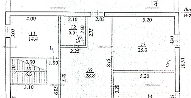 Дом 381 м² с участком 15 сот.1/7