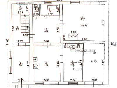 Дом 229 м² с участком 8 сот.