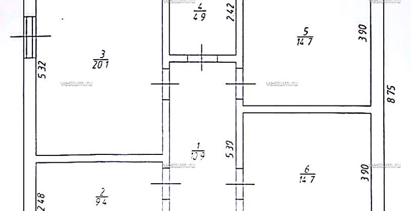 Дом 75 м² с участком 6 сот.1/6